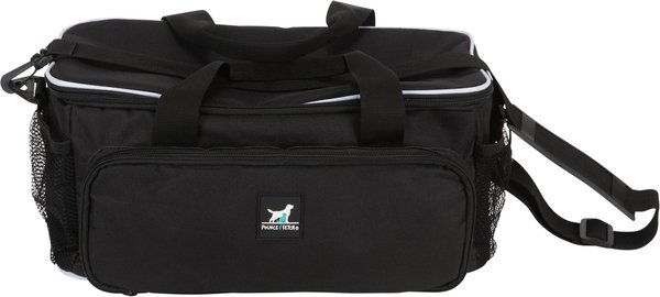 Pounce + Fetch Weekender Dog Travel Bag, Black, Small slide 1 of 4