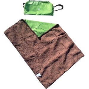EYS Outdoor Foldable Easy Carry Waterproof Dog Mat, Medium, Grey