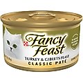 Fancy Feast Classic Turkey & Giblets Feast Canned Cat Food, 3-oz, case of 24