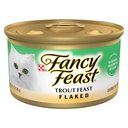 Fancy Feast Flaked Trout Feast Wet Cat Food, 3-oz can, case of 24