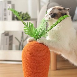 Lovely Caves Gardern Carrot Cat Scratcher, Orange, Small slide 2 of 4