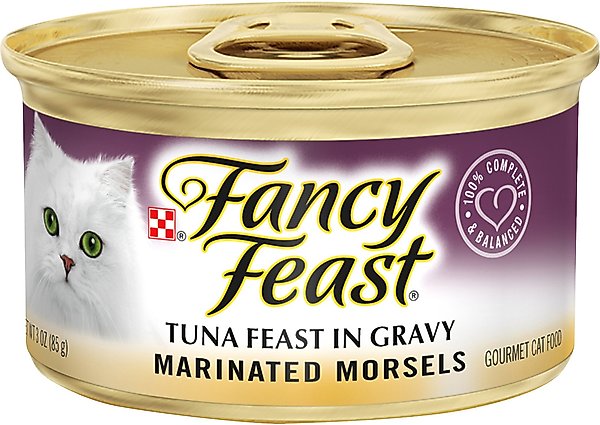 Fancy Feast Tuna In Gravy Marinated Morsels Canned Cat Food