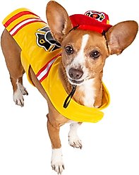 Pet Krewe Firefighter Dog Costume, Yellow, Medium slide 2 of 7