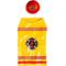 Show in main carousel: Pet Krewe Firefighter Dog Costume, Yellow, Medium slide 4 of 8