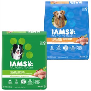 Iams MiniChunks Small Kibble + ProActive Health Healthy Weight Dry Dog Food