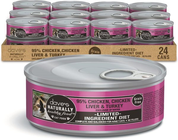 DAVE S PET FOOD Naturally Healthy 95 Chicken Chicken Liver