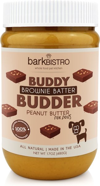 Bark Bistro Company Birthday Bash Buddy Budder Dog Treat, 17-oz Jar
