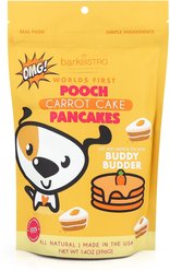 Bark Bistro Company Carrot Cake Pooch Pancakes Dog Treat, 14-oz pouch