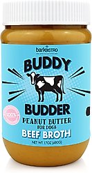 Bark Bistro Company Beef Broth Buddy Budder Dog Treat, 17-oz jar