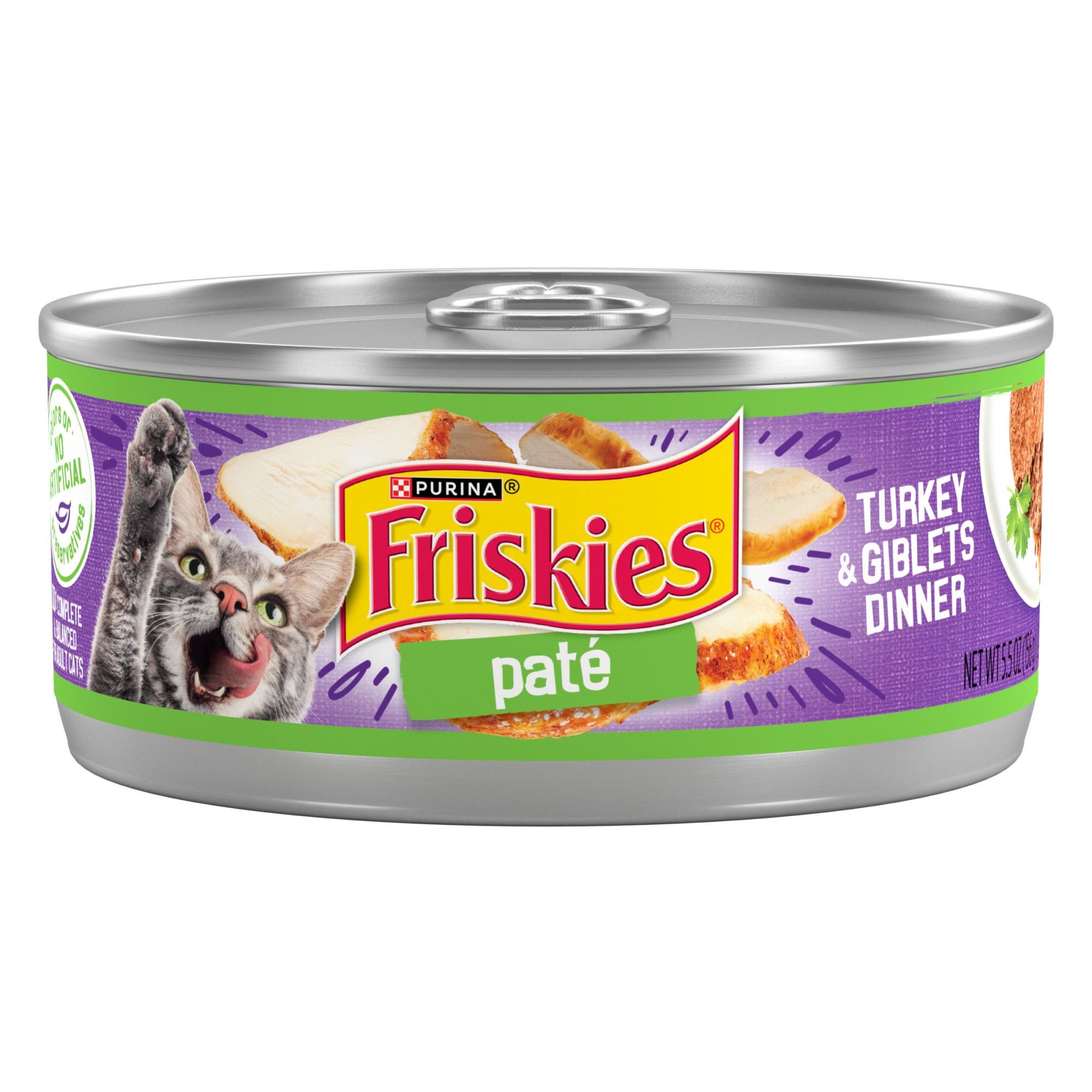 Friskies Senior Diet Classic Pate Pacific Salmon Dinner Canned Cat Food