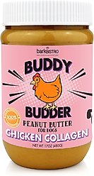 Bark Bistro Company Chicken Collagen Buddy Budder Dog Treat, 17-oz jar