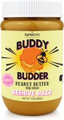 Bark Bistro Company Beehive Buzz Buddy Budder Dog Treat, 17-oz jar