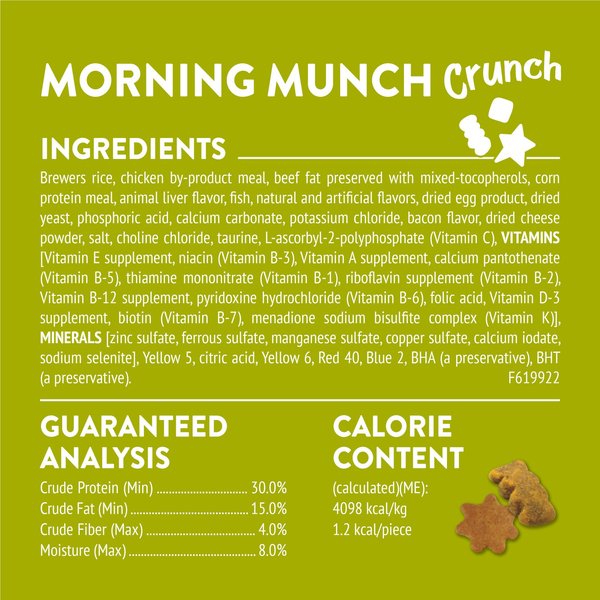 Show full view: Friskies Party Mix Morning Munch Crunch Flavor Crunchy Cat Treats, 2.1-oz bag slide 5 of 11