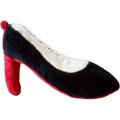 Bonne et Filou Red Bottom Shoe Squeaky Dog Toy, Small