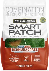 Pennington Smart Patch Bermudagrass Mix Dog Lawn-Treatment & Grass Saver, 10-lb bag