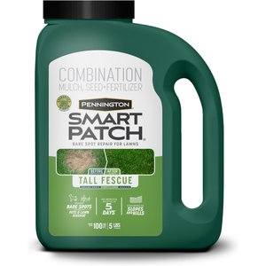 Pennington Smart Patch Tall Fescue Mix Dog Lawn-Treatment & Grass Saver, 5-lb jug