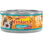 FRISKIES Tasty Treasures Gravy Prime Filets Variety Pack Wet Cat Food ...