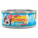 Friskies Tasty Treasures with Ocean Fish & Tuna & Scallop Flavor Wet Cat Food, 5.5-oz can, case of 24