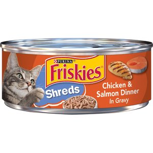 FRISKIES Savory Shreds with Chicken in Gravy Canned Cat Food 5.5