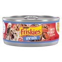 Friskies Savory Shreds with Beef in Gravy Canned Cat Food, 5.5-oz, case of 24