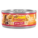 Friskies Prime Filets with Chicken in Gravy Canned Cat Food, 5.5-oz, case of 24