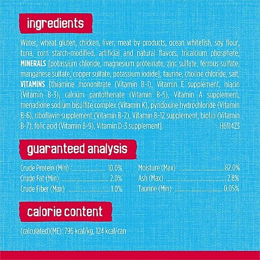 Friskies Prime Filets with Ocean Whitefish & Tuna in Sauce Canned Cat Food, 5.5-oz, case of 24
