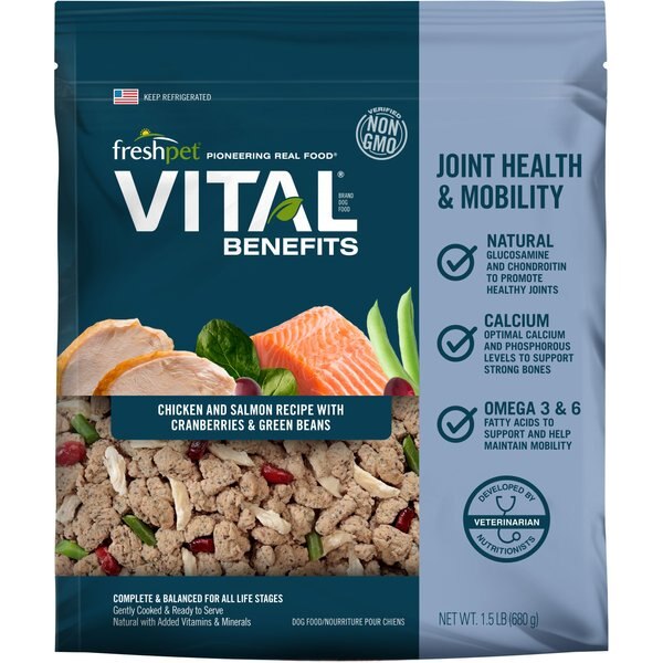 FRESHPET Vital Benefits Joint Health & Mobility Fresh Dog Food, 1.5lb