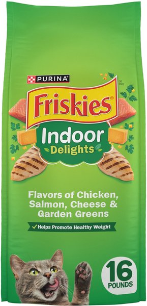 FRISKIES Indoor Delights Dry Cat Food, 16-lb bag - Chewy.com