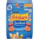 Friskies Seafood Sensations Dry Cat Food, 16-lb bag