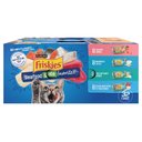 Purina Friskies Seafood Favorites Wet Cat Food Variety Pack, 5.5-oz can, case of 32