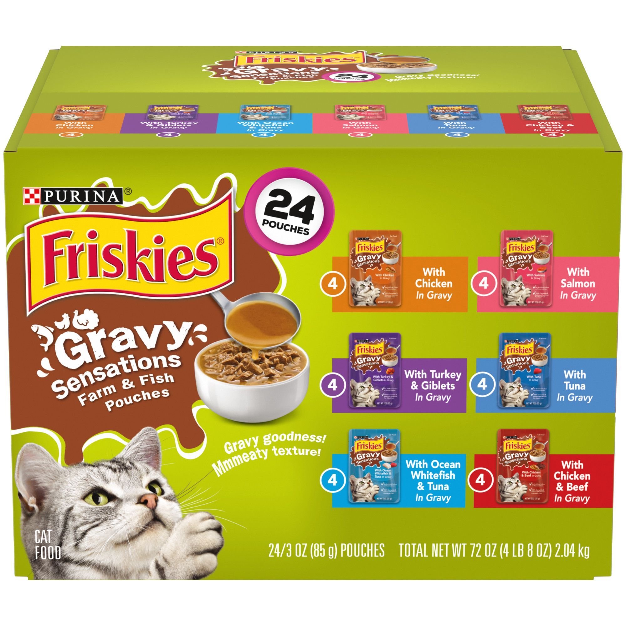 Will the friskies cat food pouches be restocked or are they being