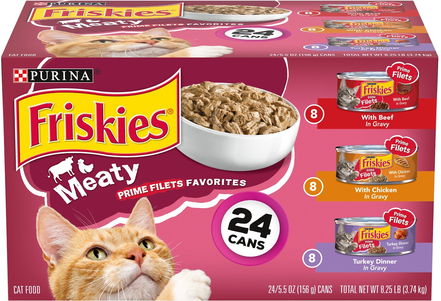 purina friskies prime filets cat food