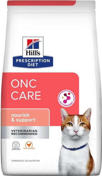 Hill's Prescription Diet ONC Care Dry Cat Food, 7-lb bag slide 1 of 9