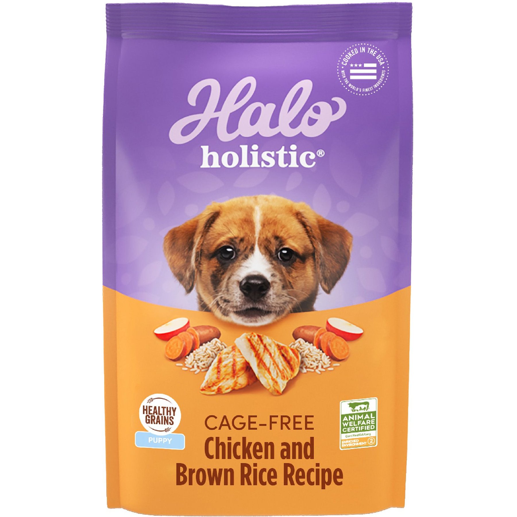 HALO Holistic Complete Digestive Health Chicken Brown Rice