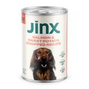 Jinx Salmon & Sweet Potato Chopped Recipe Grain-Free Wet Dog Food, 13-oz can, case of 12