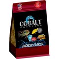 Cobalt Aquatics Select Cichlid Flakes Fish Food, 5-oz pouch