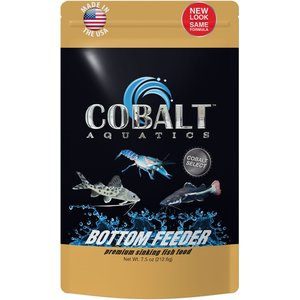 Cobalt Aquatics Bottom Feeder Pellet Fish Food, 7.5-oz pouch