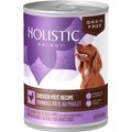 Holistic Select Chicken Pate Recipe Grain-Free Canned Dog Food, 13-oz, case of 12