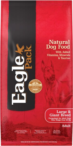 Eagle Pack Chicken & Pork Large Breed Adult Dry Dog Food, 30-lb bag