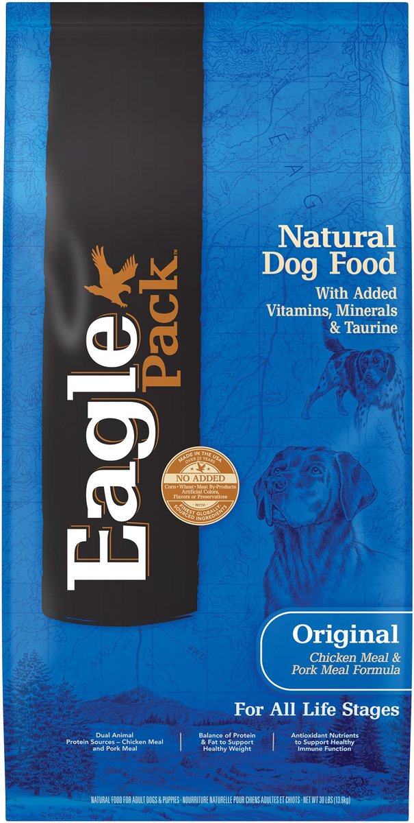 Eagle pack dog outlet food walmart