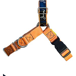 JWalker Dog Harness, Electric Orange, Small/Medium