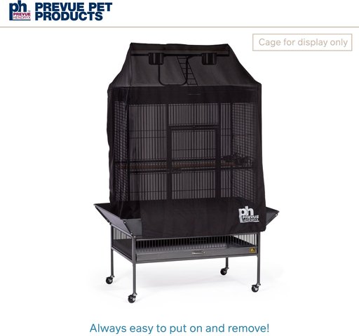Prevue Pet Products Good Night Universal Bird Cage Cover, Black