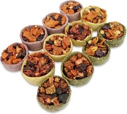 Exotic Nutrition Fruit & Veggie Tarts Small PetTreat, 1-oz bag, 12 count