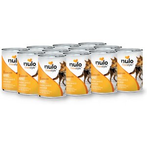 Nulo Freestyle Chicken, Carrots & Peas Recipe Grain-Free Canned Dog Food, 13-oz, case of 12