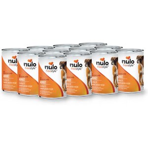 Nulo Freestyle Turkey & Sweet Potato Recipe Grain-Free Canned Dog Food, 13-oz, case of 12