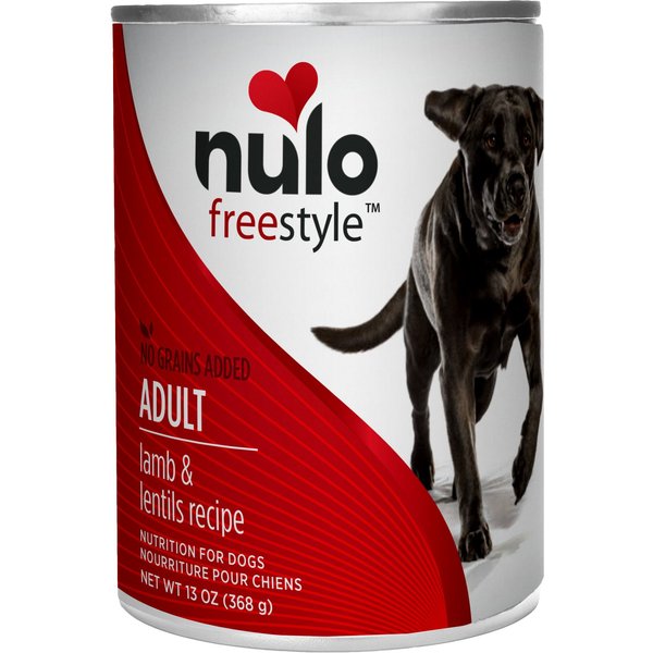 NULO Freestyle Turkey, Salmon & Chickpeas Recipe GrainFree Canned Dog Food, 13oz, case of 12