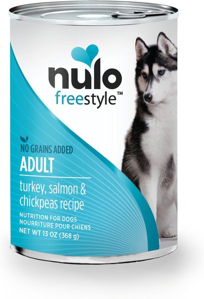 NULO Freestyle Turkey Salmon Chickpeas Recipe Grain Free Canned