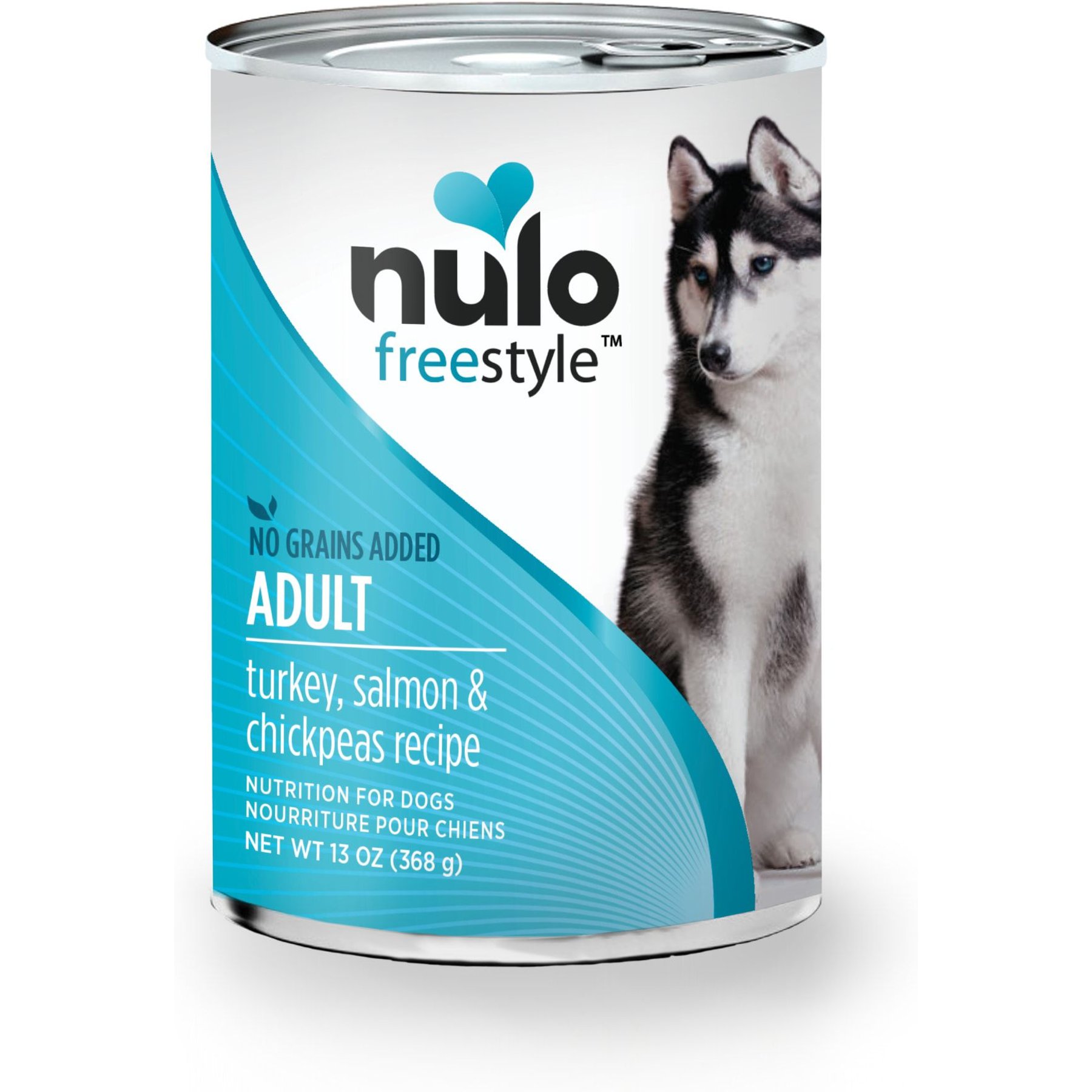 NULO Freestyle Turkey Salmon Chickpeas Recipe Grain Free Canned