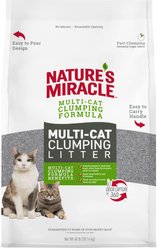 Nature's Miracle Multi-Cat Clumping Clay Cat Litter, 40-lb bag