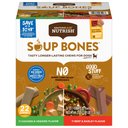 Rachael Ray Nutrish Soup Bones Long Lasting Chews Variety Pack Dog Treats, 22 Count